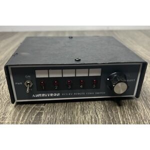 Ameritron RCS-8V Remote Coax Switch Control Box Ham Radio Antenna Selector